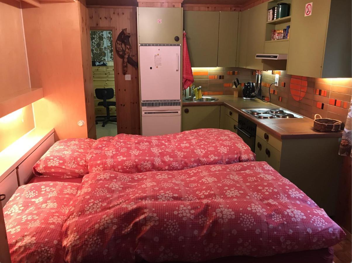 Ferienwohnung Im Chalet Boubou Wiler Eksteriør bilde